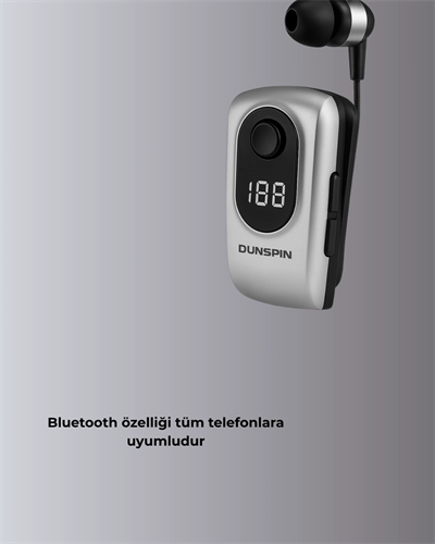Dijital Ekranlı Bluetooth Kulaklık – Titreşimli Bildirim, 25 Saat Kullanım Yeni Nesil