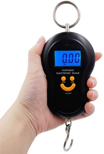 Dijital Elektronik Led Ekran El Terazisi Cep Kantarı Tartısı (3936)