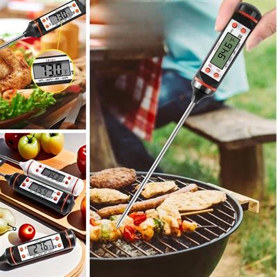 Dijital Gıda Termometresi Süt,Et,Yoğurt Mayalama,Mama Derecesi Ölçer Gıda Termometresi (3936)