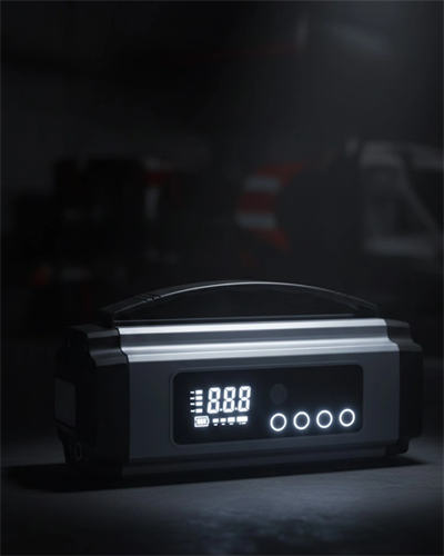 Dijital Göstergeli Akü Takviye Cihazı Lastik Şişirme Powerbank ve LED Işık Özellikli