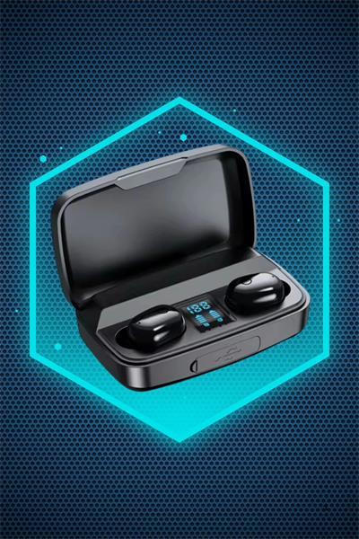 Dijital Göstergeli Bluetooth Kulaklık Kablosuz TWS Stereo Bluetooth 5.0