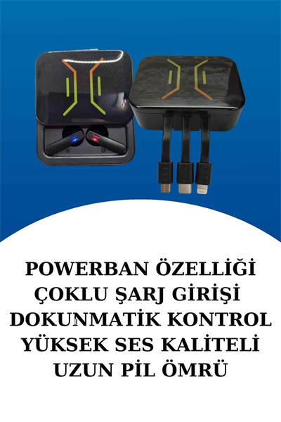 Dijital Göstergeli Bluetooth Kulaklık ve Bildirim Görebilen Akıllı Saat Alarm ve Titreşim