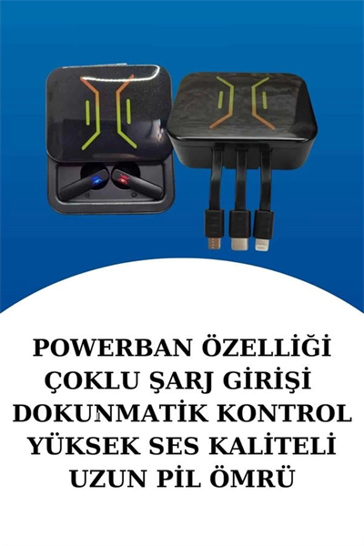 Dijital Göstergeli Bluetooth Kulaklık ve Bildirim Görebilen Akıllı Saat Alarm ve Titreşim