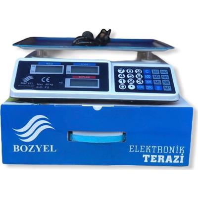 Dijital Göstergeli Elektronik Bakkal Kasap Manav Terazisi 40 Kg (3936)