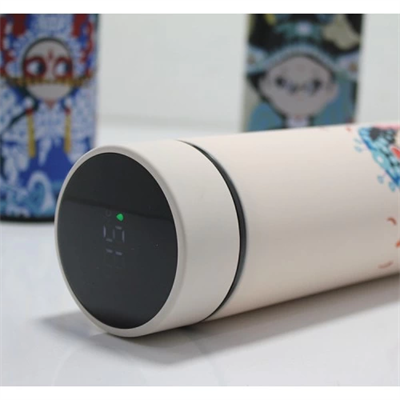 Dijital Göstergeli Paslanmaz Çelik Termos