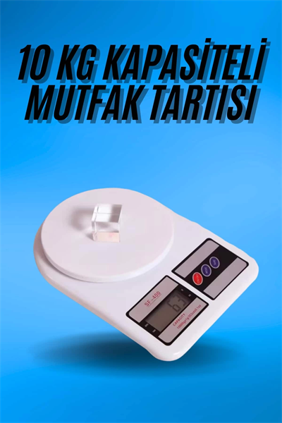 Dijital Hassas 10 Kg Mutfak terazisi tartısı LCD Ekran Mutfak Tartısı