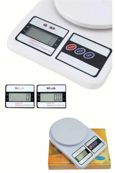 Dijital Hassas 10 Kg Mutfak terazisi tartısı LCD Ekran Mutfak Tartısı