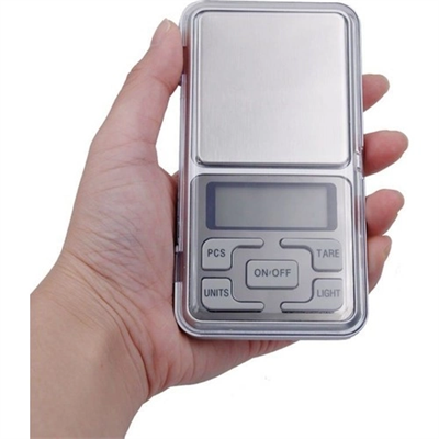Dijital Hassas Cep Terazi 500 Gr 0.01 Taksimat Notebook Bx40