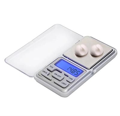Dijital Hassas Cep Terazi 500 Gr 0.01 Taksimat Notebook (3936)