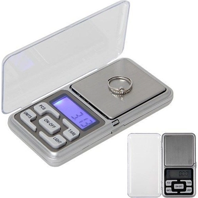 Dijital Hassas Cep Terazi 500 Gr 0.01 Taksimat Notebook Bx40