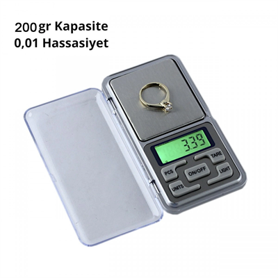 Dijital Hassas Cep Terazisi Bx40