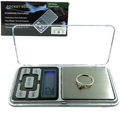 Dijital Hassas Elektronik Kuyumcu Cep Terazisi Tartı 200 Gr 0.01 Gr Bx40