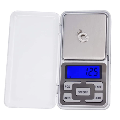 Dijital Hassas Elektronik Kuyumcu Cep Terazisi Tartı 500 Gr /  0.1 Gr Bx40