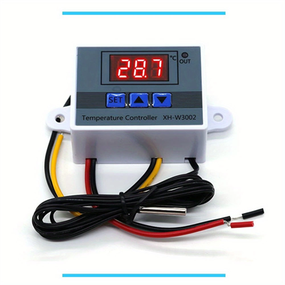 Dijital Termostat XH-W3002 LED Ekranlı Sıcaklık Kontrol Cihazı 220V