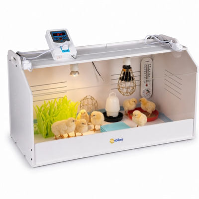Civciv Büyütme Küvezi Dijital Termostatlı Ana Kucağı ve Brooder Kafesi BX-316464