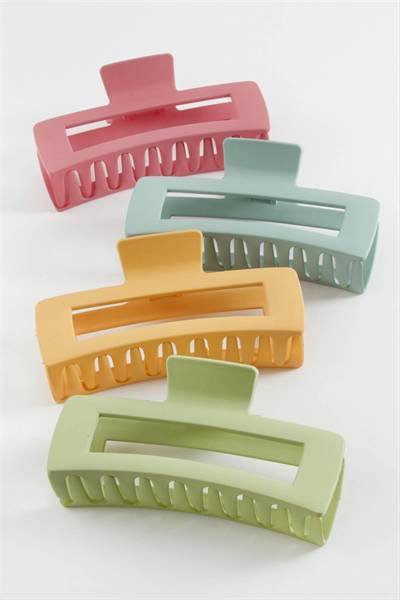 Dikdörtgen Renkli Mandal Toka 12 cm