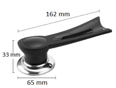 Dikey Tasarımlı Tencere Kapağı Kolu Bx40