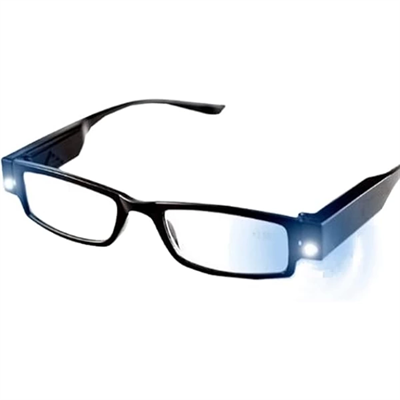 Dinlendirici LED Işıklı Okuma Gözlüğü