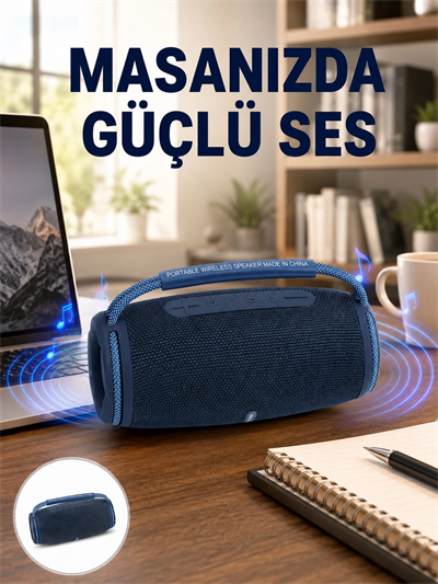 Dış Mekan Uyumlu IPX5 Suya Dayanıklı Kablosuz Hoparlör Yeni Nesil