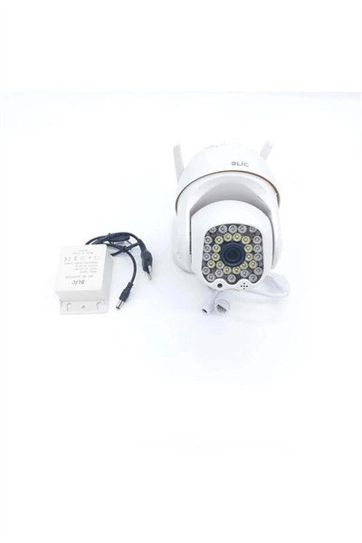 Dış mekan IP kamera 3MP 1080p speed dome PTZ beyaz MOV format SD kart HD kayıt 15x zoom