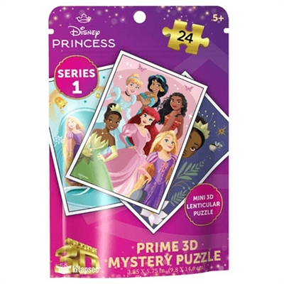 Disney Princess Seri 1  Mystery Puzzle 24 Parça