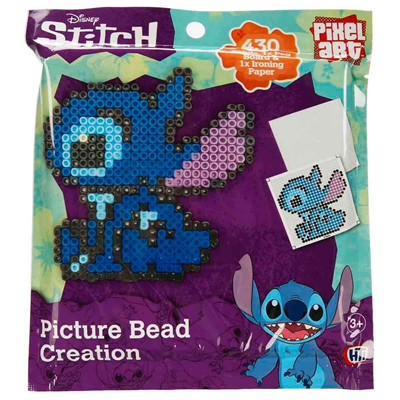 Disney Stitch Ütü ile Yapışan Boncuk Seti