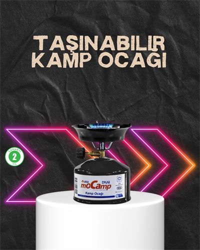 Doğa, Piknik ve Acil Durum İçin Kamp Ocağı Seti
