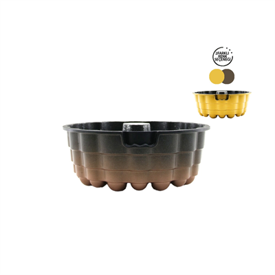 Döküm Göbekli Kek Kalıp Atom Çap: 26cm - Derinlik: 8cm Bx40