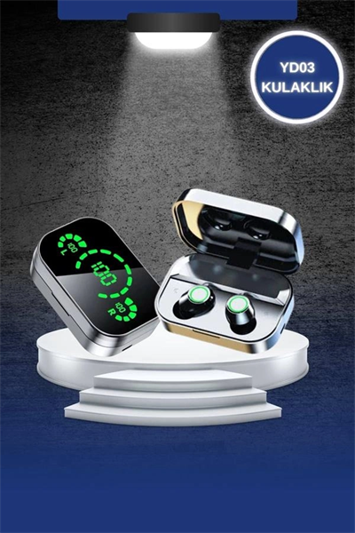 Dokunmatik Akıllı Saat Yeni Nesil Kulaklık Kampanyası Bluetooth Bağlantılı ANC Özelliği