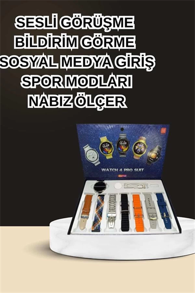 Dokunmatik Akıllı Saat Yeni Nesil Kulaklık Kampanyası Bluetooth Bağlantılı ANC Özelliği