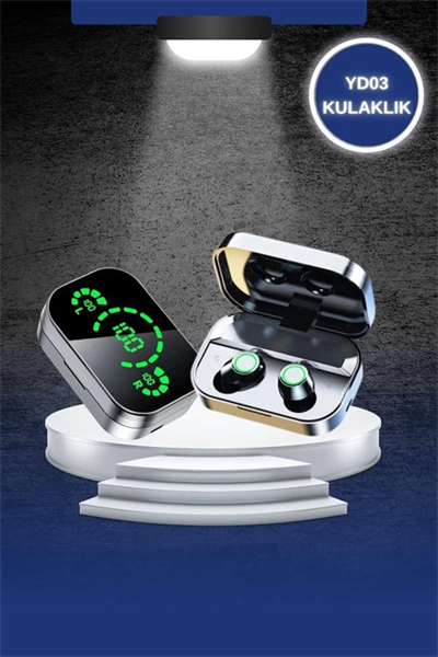 Dokunmatik Akıllı Saat Yeni Nesil Kulaklık Kampanyası Bluetooth Bağlantılı ANC Özelliği