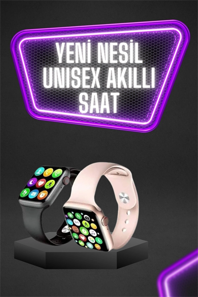Dokunmatik Ekran Akıllı Saat Tema Değiştirme Şık ve Modern Unısex