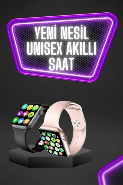 Dokunmatik Ekran Akıllı Saat Tema Değiştirme Şık ve Modern Unısex