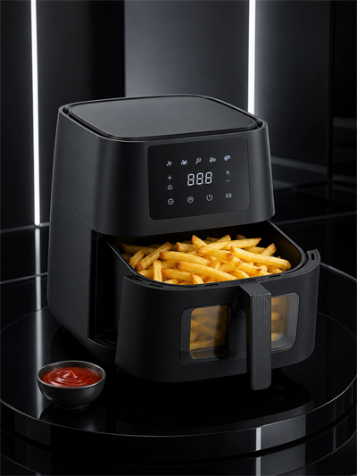 Dokunmatik Ekranlı Air Fryer Sağlıklı Yağsız Pişirme Cihazı