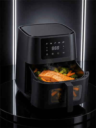 Dokunmatik Ekranlı Air Fryer Sağlıklı Yağsız Pişirme Cihazı