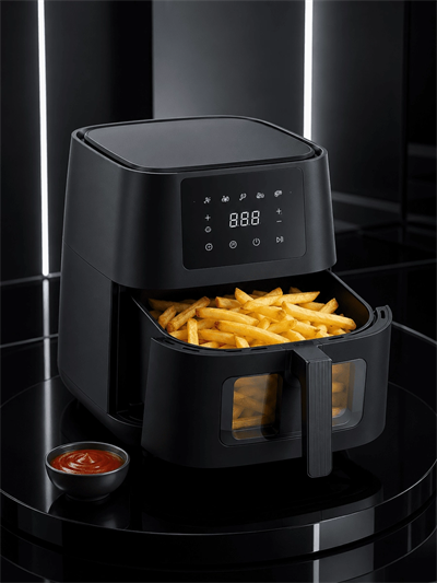 Dokunmatik Ekranlı Air Fryer Sağlıklı Yağsız Pişirme Cihazı