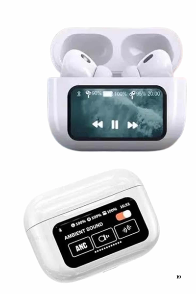 Dokunmatik Ekranlı Air Pro 2 ANC Kulaklık Kablosuz Çok Fonksiyonlu