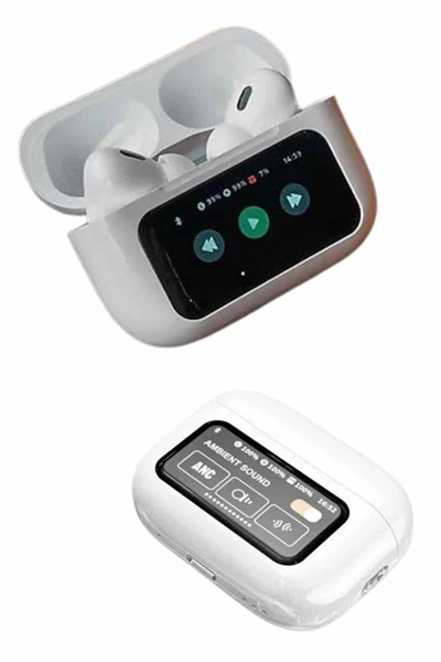 Dokunmatik Ekranlı Bluetooth Kulaklık TWS İOS Android Tüm Telefonlara Uyumlu Kulaklık