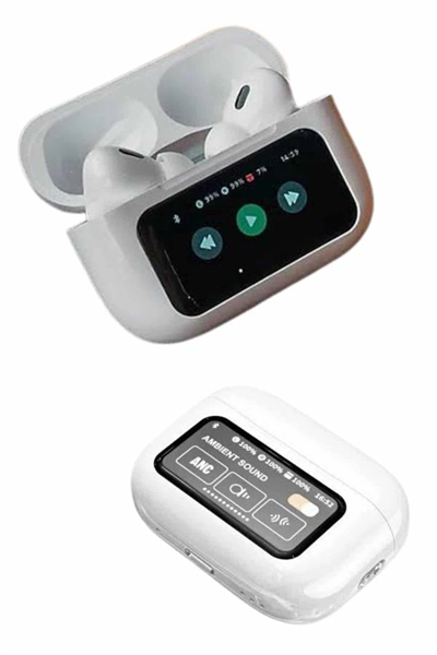 Dokunmatik Ekranlı Bluetooth Kulaklık TWS İOS Android Tüm Telefonlara Uyumlu Kulaklık Yeni Nesil