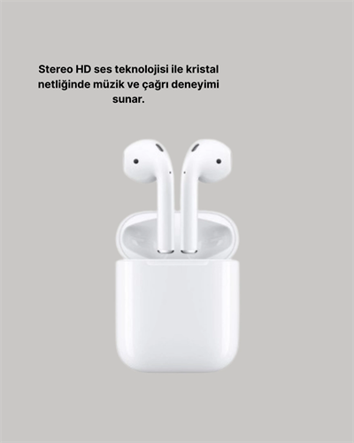 Dokunmatik Kontrollü 2. Nesil Bluetooth 5.0 Uzun Pil Ömürlü Kulaklık