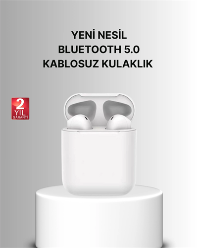 Dokunmatik Kontrollü 2. Nesil Bluetooth 5.0 Uzun Pil Ömürlü Kulaklık