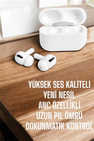Dokunmatik Kontrollü Kablosuz Kulaklık iOS ve Android Uyumlu