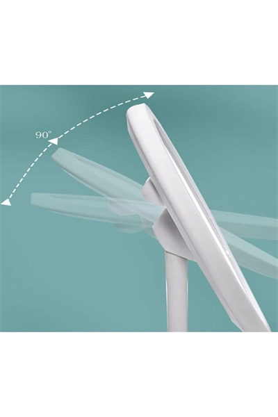 Dokunmatik Led Işıklı Usb Li Yuvarlak Masa Üstü Makyaj Aynası Makyaj Aynası Ledli