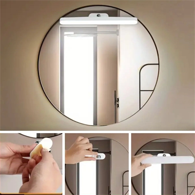 Dokunmatik Usb İle Şarj Olabilen 27 Cm Led Aydınlatma Makyaj Aynası Işığı Bx40