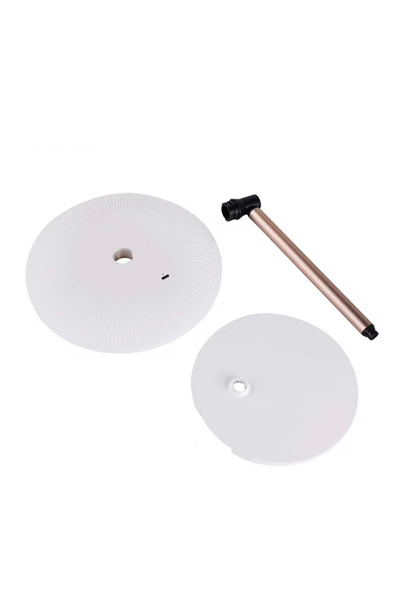 Dokunmatik led ışıklı yuvarlak 180° ayarlanabilir 3 farklı renk