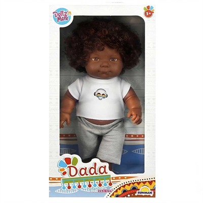 Dollzn More Dada Kıvırcık Saçlı Bebek 60 cm - S01060091