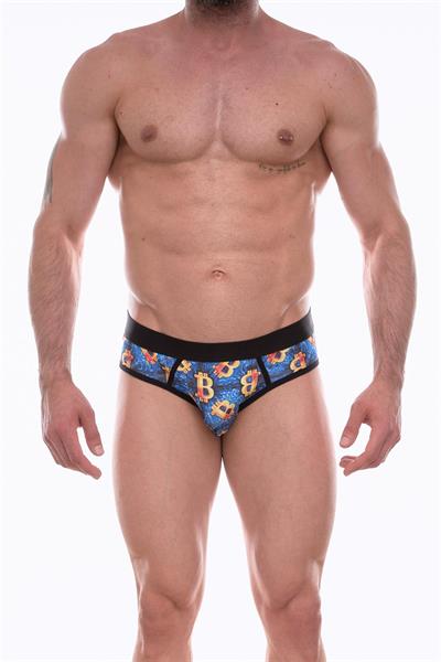 Don Moris Erkek Desenli Jockstrap Çamaşır