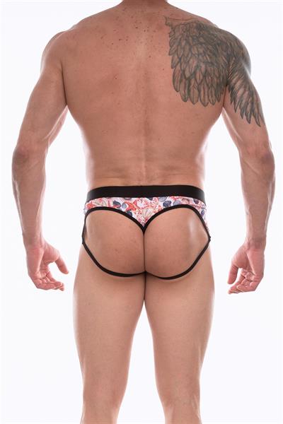 Don Moris Erkek Desenli Jockstrap Çamaşır