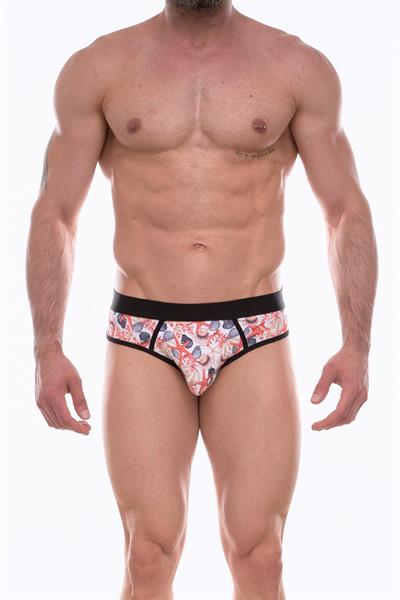 Don Moris Erkek Desenli Jockstrap Çamaşır