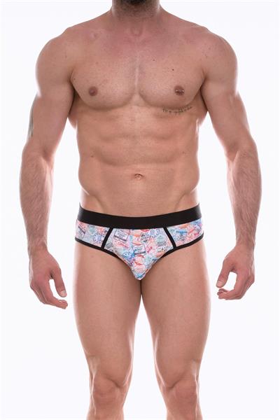 Don Moris Erkek Desenli Jockstrap Çamaşır